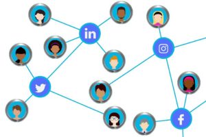 Social media connections on various platforms are important for the expansion of business.