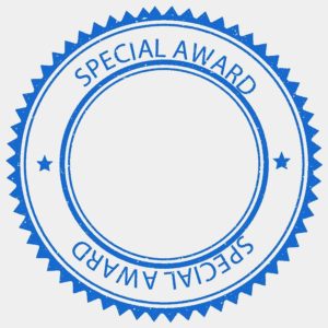 Award badge, something to be earned and recognized when you manage a growing team.