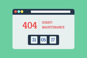 404 error message - keep users guessing to improve your website security.