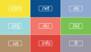 Different types of domains.