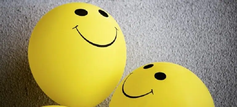 Smiley balloons