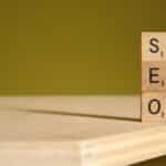 Blocks spelling the acronym ''SEO''