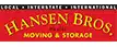 Logo for Hansen Bros. Moving & Storage