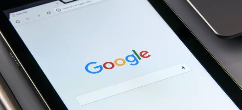 google open on tablet