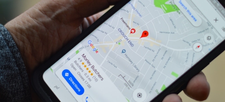 Google Maps as one of the best ways to advertise your moving business